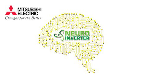 Tủ lạnh Mitsubishi MR-FX47EN(GSL) được trang bị công nghệ Neuro Inverter