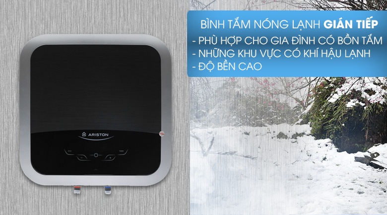 Bình tắm nóng lạnh gián tiếp - Bình nóng lạnh Ariston 15 lít AN2 15 TOP 2.5 FE Bình tắm nóng lạnh gián tiếp - Bình nóng lạnh Ariston 15 lít AN2 15 TOP 2.5 FE