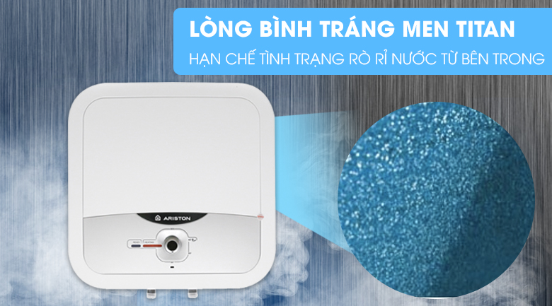 Tráng men Titan - Bình nóng lạnh Ariston AN2 RS 30 lít Tráng men Titan - Bình nóng lạnh Ariston AN2 RS 30 lít