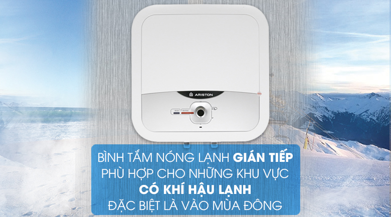 Cơ chế làm nóng gián tiếp - Bình nóng lạnh Ariston AN2 RS 30 lít Cơ chế làm nóng gián tiếp - Bình nóng lạnh Ariston AN2 RS 30 lít