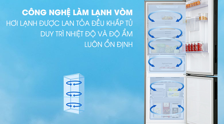 Tủ lạnh Samsung Inverter 307 lít RB30N4170BU Tủ lạnh Samsung Inverter 307 lít RB30N4170BU