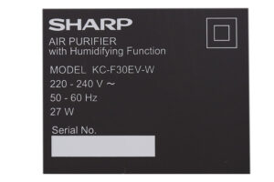 May Loc Khong Khi Co Tao Am Sharp Kc F30ev W