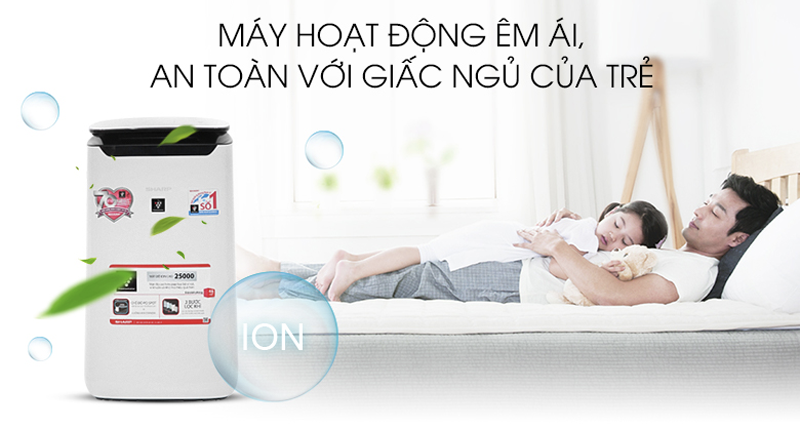 Máy lọc không khí Sharp FP-J60E-W Máy lọc không khí Sharp FP-J60E-W