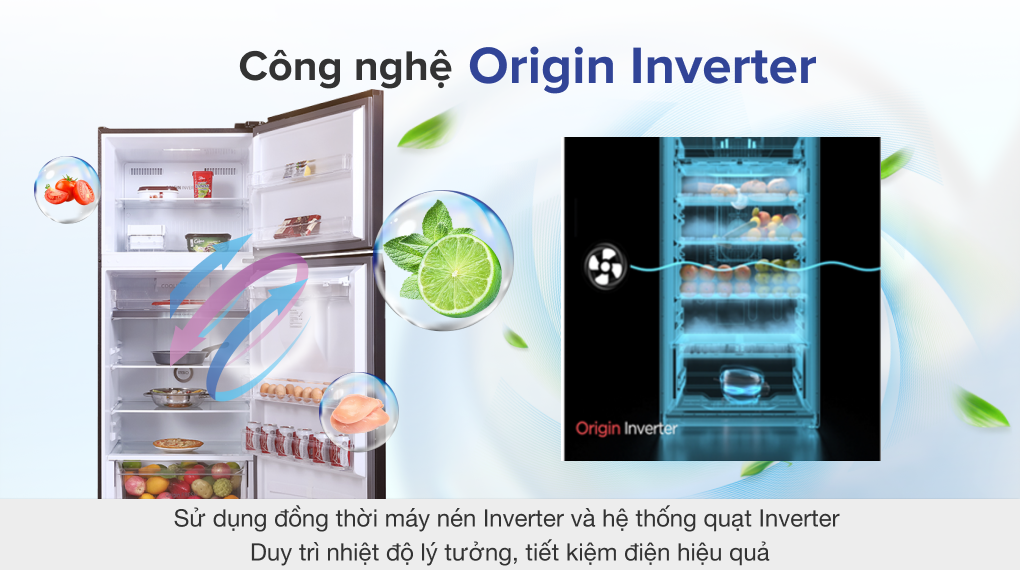 Tủ lạnh Toshiba Inverter 407 lít GR-RT535WE-PMV(06)-MG Tủ lạnh Toshiba Inverter 407 lít GR-RT535WE-PMV(06)-MG