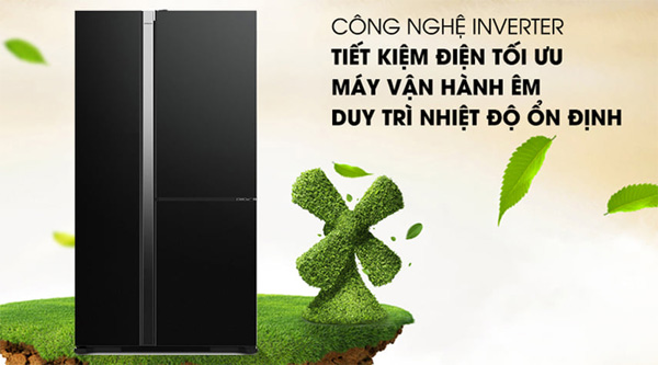Tủ lạnh Hitachi Inverter 590 lít R-M800PGV0(GBK) Tủ lạnh Hitachi Inverter 590 lít R-M800PGV0(GBK)