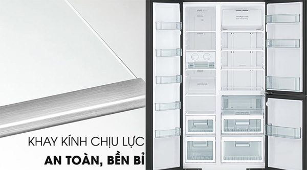 Tủ lạnh Hitachi Inverter 590 lít R-M800PGV0(GBK) Tủ lạnh Hitachi Inverter 590 lít R-M800PGV0(GBK)