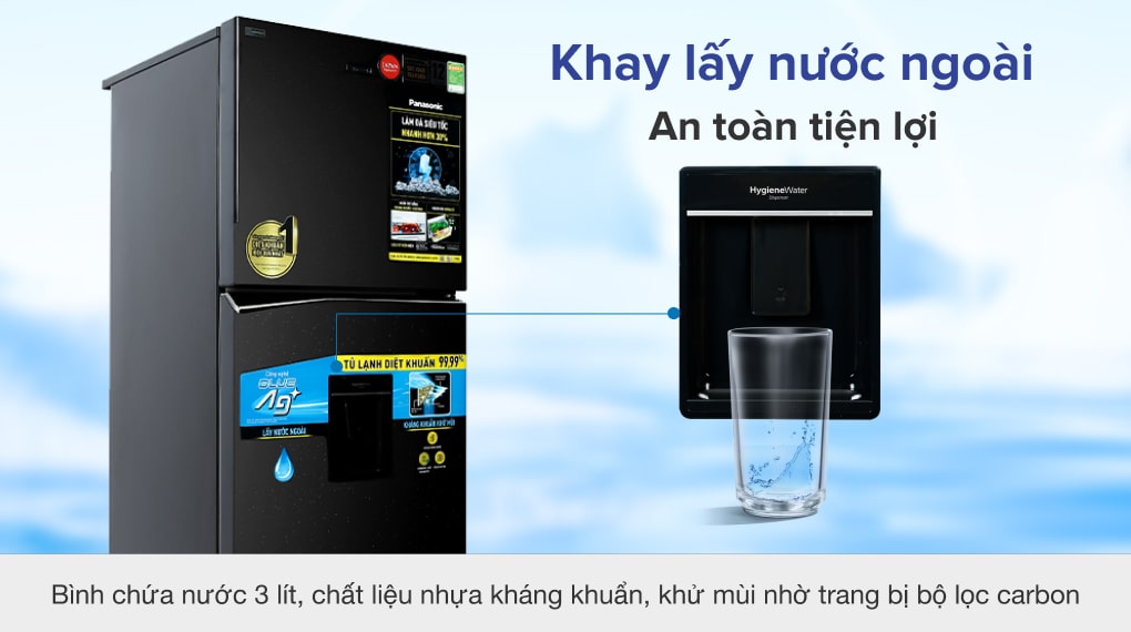 Tủ lạnh Panasonic Inverter 326 lít NR-TL351GPKV Tủ lạnh Panasonic Inverter 326 lít NR-TL351GPKV
