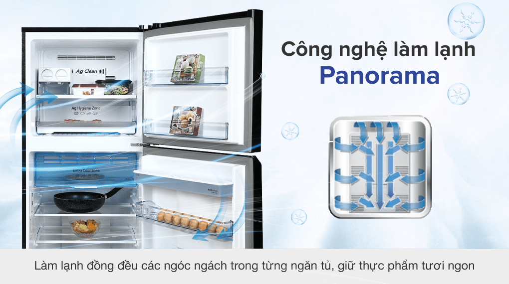 Tủ lạnh Panasonic Inverter 326 lít NR-TL351GPKV Tủ lạnh Panasonic Inverter 326 lít NR-TL351GPKV