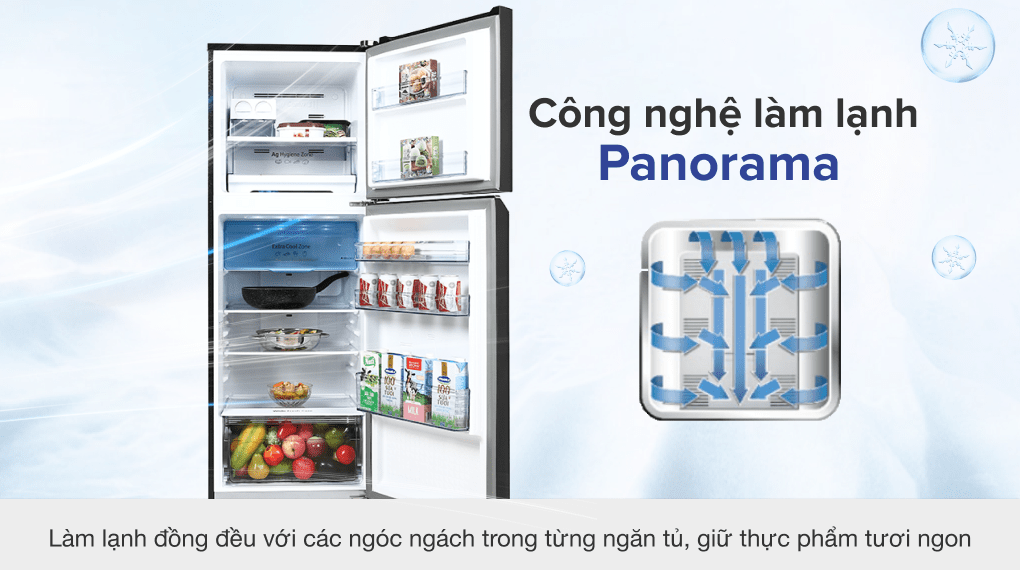 Tủ lạnh Panasonic Inverter 306 lít NR-TV341VGMV Tủ lạnh Panasonic Inverter 306 lít NR-TV341VGMV