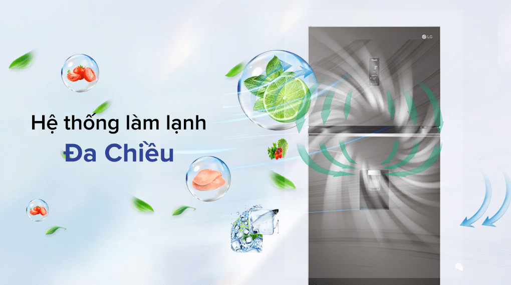 Tủ lạnh LG Inverter 374 lít GN-D372BLA Tủ lạnh LG Inverter 374 lít GN-D372BLA