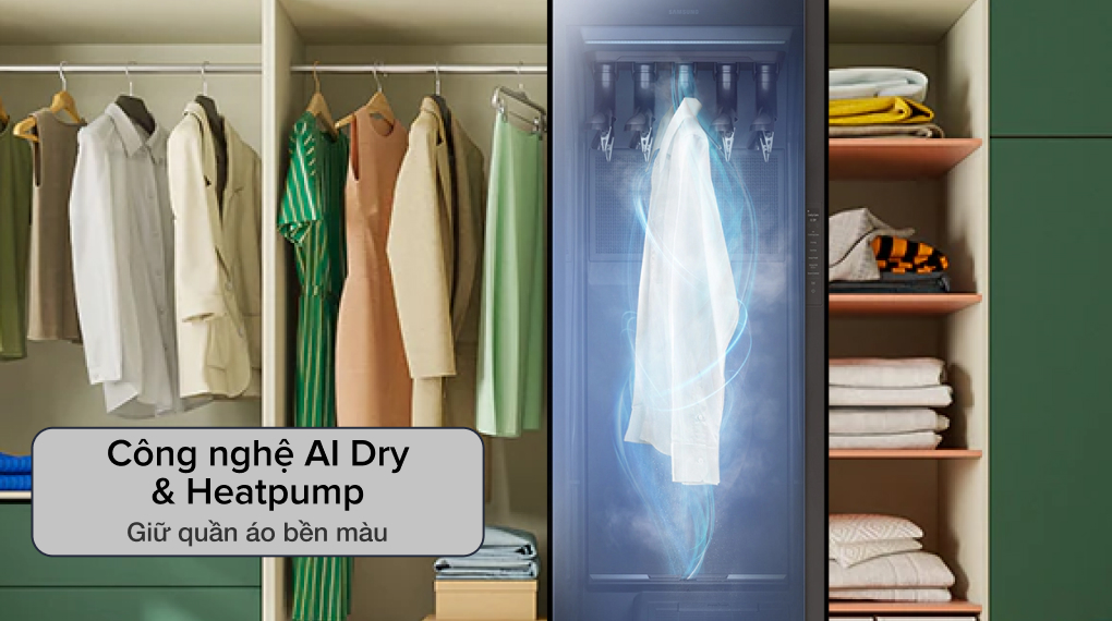 Tủ Chăm Sóc Quần Áo Thông Minh Samsung DF10A9500CG Tủ Chăm Sóc Quần Áo Thông Minh Samsung DF10A9500CG