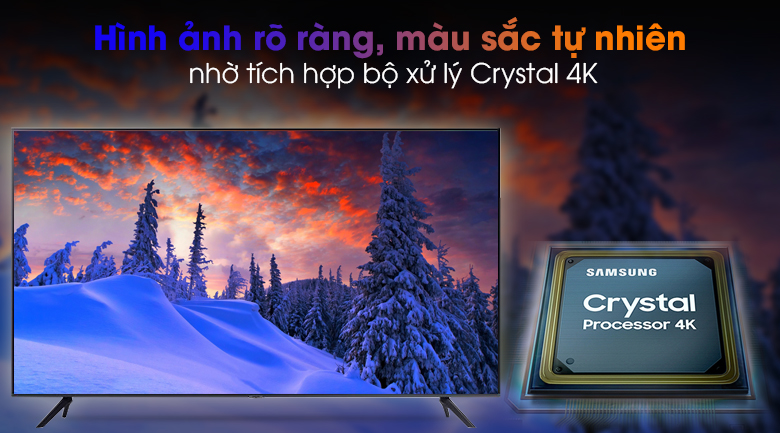 Smart Tivi Samsung 4K Crystal UHD 50 inch UA50AU7200 Smart Tivi Samsung 4K Crystal UHD 50 inch UA50AU7200
