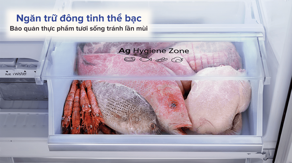 Tủ lạnh Panasonic 550 lít NR-DZ601YGKV Tủ lạnh Panasonic 550 lít NR-DZ601YGKV