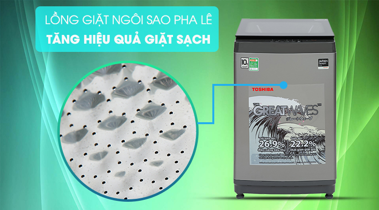 Máy giặt Toshiba 10.5 kg AW-UK1150HV(SG) Máy giặt Toshiba 10.5 kg AW-UK1150HV(SG)