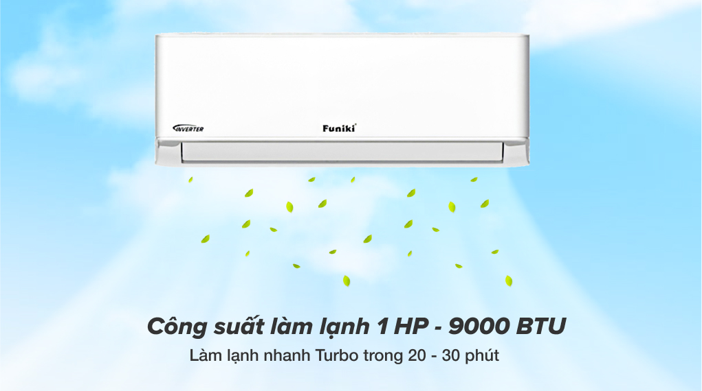Máy lạnh Funiki Inverter 1 HP HIC09TMU Máy lạnh Funiki Inverter 1 HP HIC09TMU