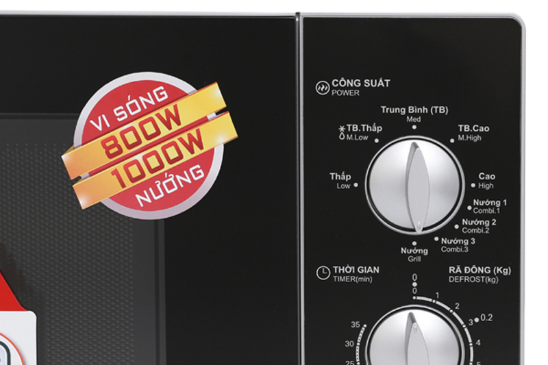 Lò vi sóng có nướng Sharp R-G302VN-S 23 lít Lò vi sóng có nướng Sharp R-G302VN-S 23 lít