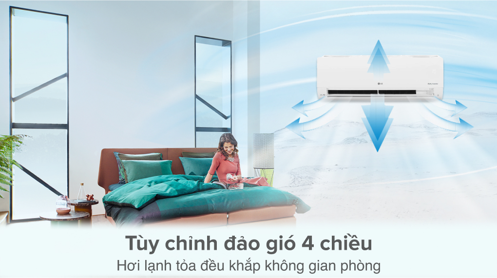 Máy lạnh 2 chiều LG Inverter 1 HP B10END1 Máy lạnh 2 chiều LG Inverter 1 HP B10END1