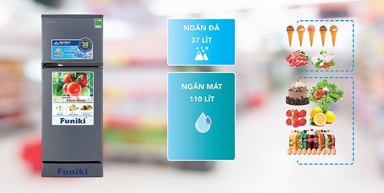 Tủ lạnh Funiki 150 lít FR-152CI Tủ lạnh Funiki 150 lít FR-152CI