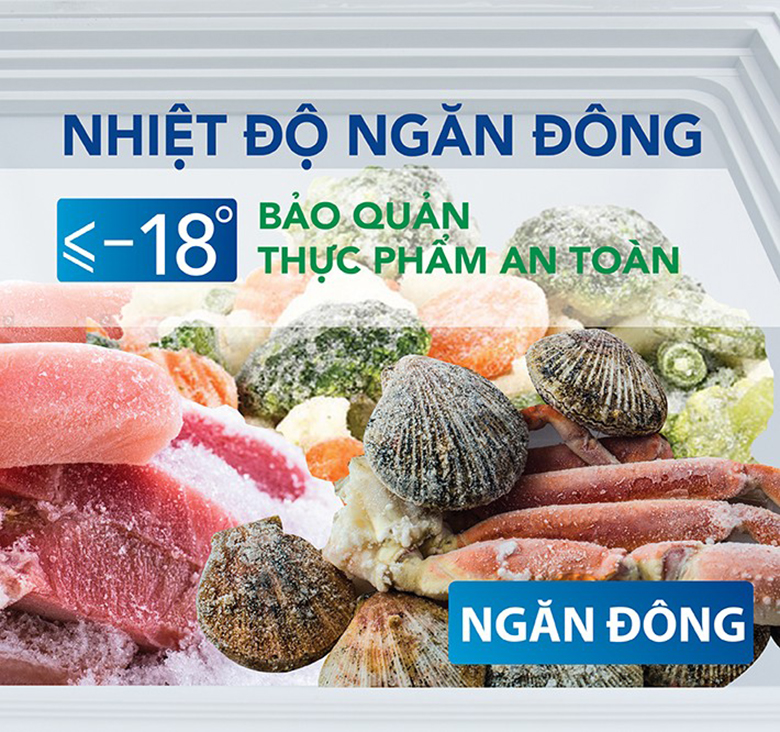 Tủ đông Hòa Phát 107 lít HCF 106ĐSH Tủ đông Hòa Phát 107 lít HCF 106ĐSH