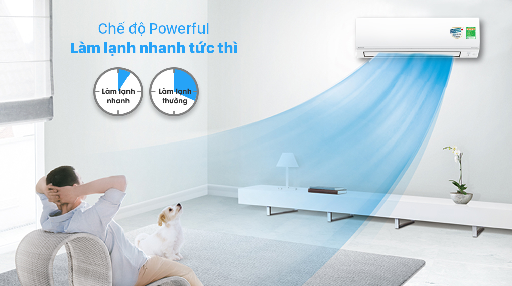 Máy lạnh 2 chiều Daikin Inverter 2 HP FTHF50VVMV Máy lạnh 2 chiều Daikin Inverter 2 HP FTHF50VVMV