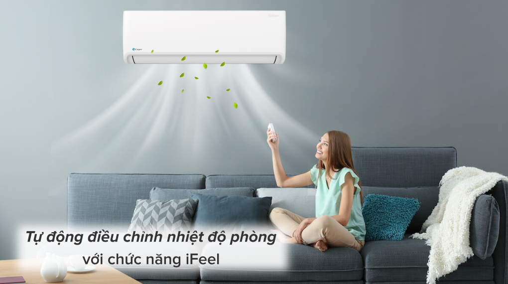 Máy lạnh Casper 2 chiều Inverter 1 HP GH-09IS33 Máy lạnh Casper 2 chiều Inverter 1 HP GH-09IS33