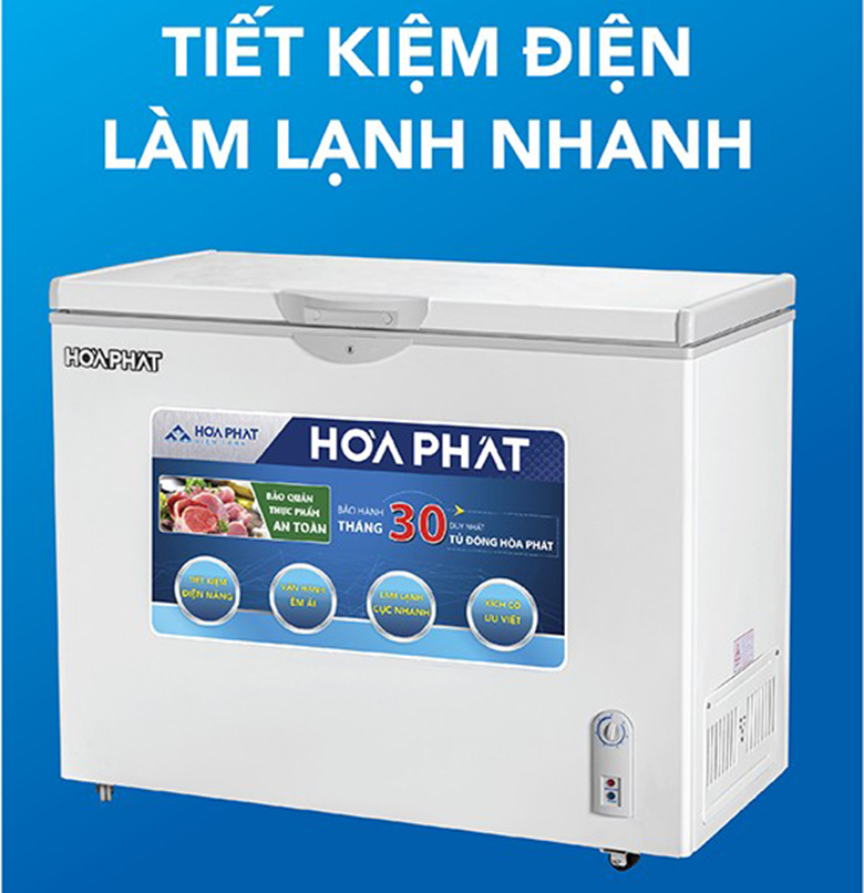Tủ đông Hòa Phát 252 lít HCF 516S1Đ1 Tủ đông Hòa Phát 252 lít HCF 516S1Đ1