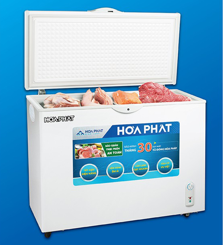 Tủ đông Hòa Phát 252 lít HCF 516S1Đ1 Tủ đông Hòa Phát 252 lít HCF 516S1Đ1