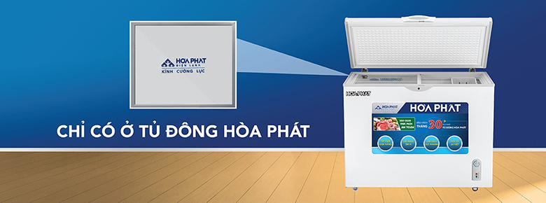 Tủ đông Hòa Phát 252 lít HCF 516S1Đ1 Tủ đông Hòa Phát 252 lít HCF 516S1Đ1