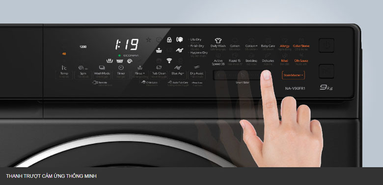 Máy giặt Panasonic Inverter 9kg NA-V90FR1BVT Máy giặt Panasonic Inverter 9kg NA-V90FR1BVT