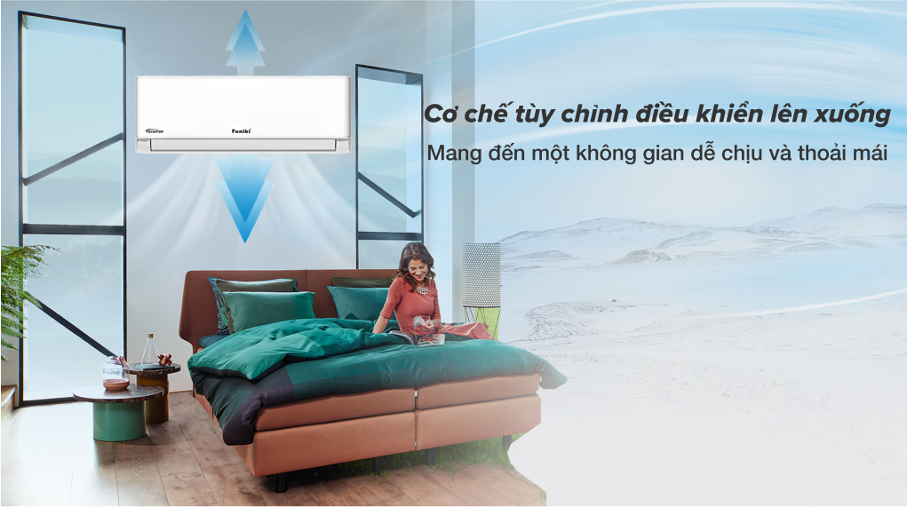 Máy lạnh Funiki Inverter 1.5 HP HSIC12TMU Máy lạnh Funiki Inverter 1.5 HP HSIC12TMU