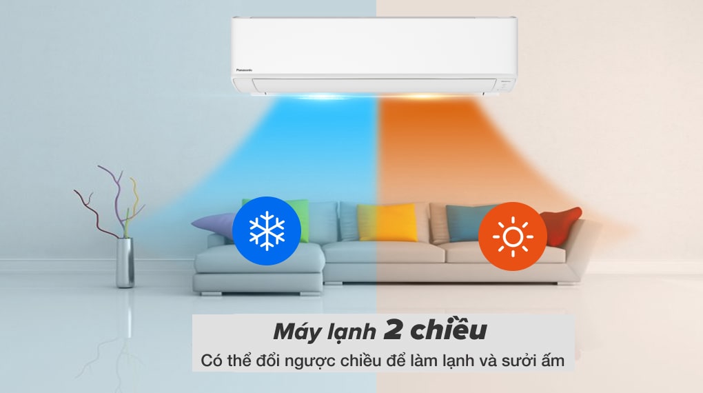 Máy lạnh 2 chiều Panasonic 2 HP CU/CS-YZ18XKH-8 Máy lạnh 2 chiều Panasonic 2 HP CU/CS-YZ18XKH-8