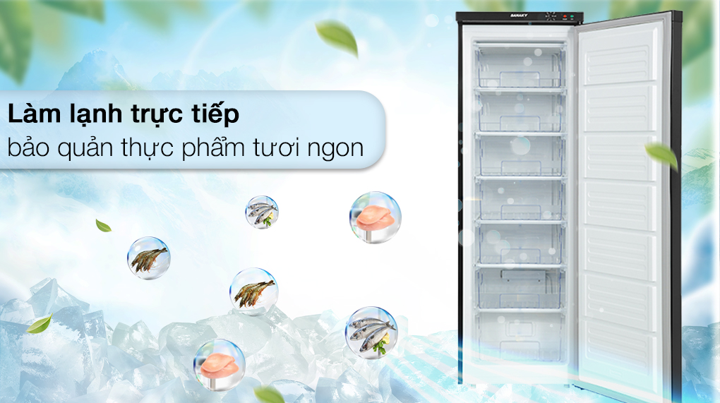 Tủ đông Sanaky Inverter 213 lít VH-230VD3 Tủ đông Sanaky Inverter 213 lít VH-230VD3