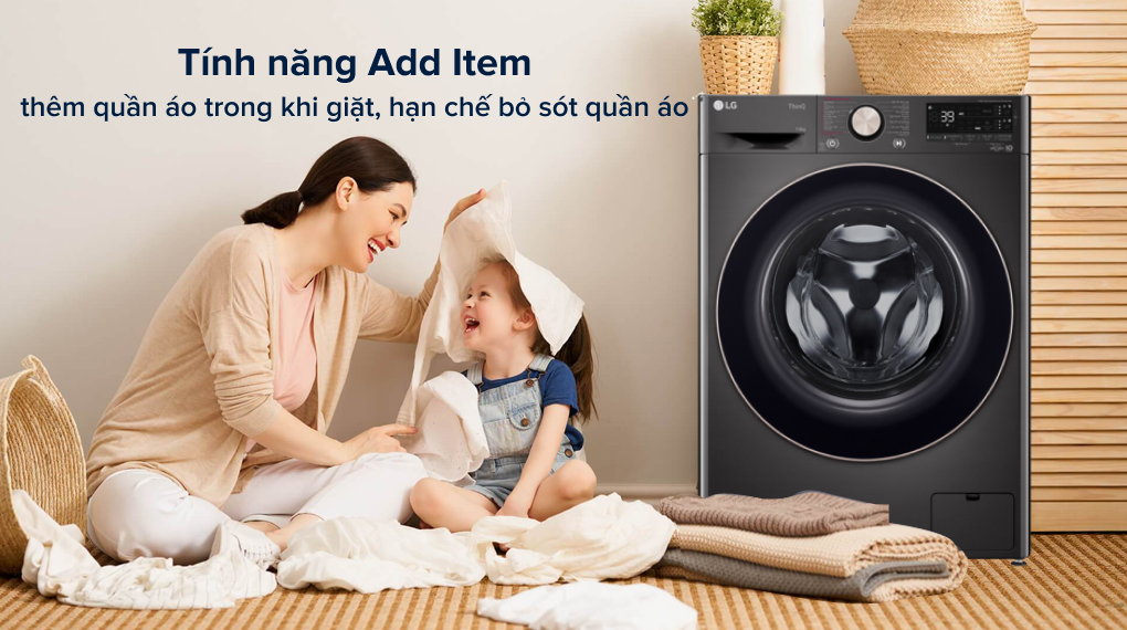 Máy giặt LG Inverter 14 kg FV1414S3BA Máy giặt LG Inverter 14 kg FV1414S3BA