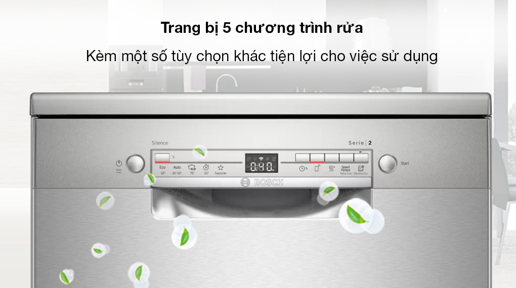 Máy rửa chén độc lập Bosch SMS2IVI61E Máy rửa chén độc lập Bosch SMS2IVI61E