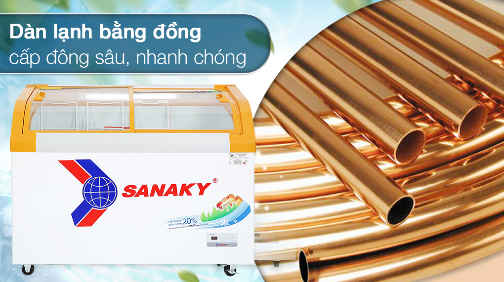 Tủ đông Sanaky 350 lít VH-4899KB Tủ đông Sanaky 350 lít VH-4899KB