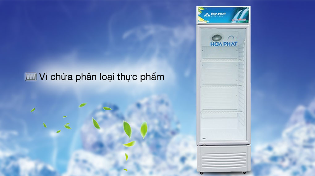 Tủ mát Hòa Phát 242 Lít HSC 600F1R1 Tủ mát Hòa Phát 242 Lít HSC 600F1R1