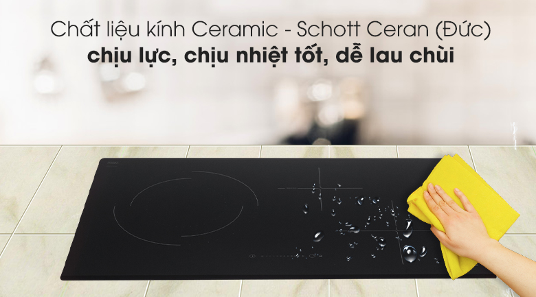 Bếp từ hồng ngoại 3 vùng nấu Hafele HC-M773D (536.61.705) Bếp từ hồng ngoại 3 vùng nấu Hafele HC-M773D (536.61.705)