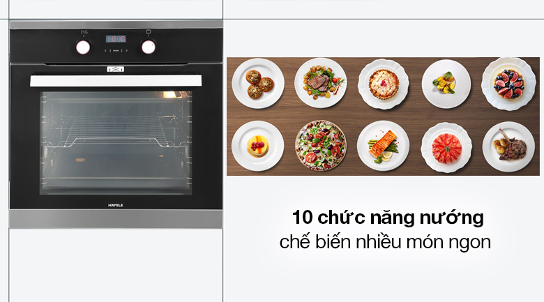 Lò nướng âm Hafele HO-KT60C (534.05.571) 65 lít Lò nướng âm Hafele HO-KT60C (534.05.571) 65 lít