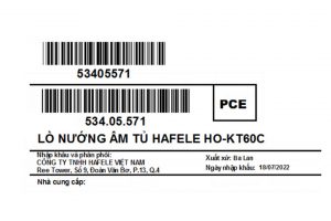 Lo Nuong Am Hafele Ho Kt60c 53405.571) 65 Lít