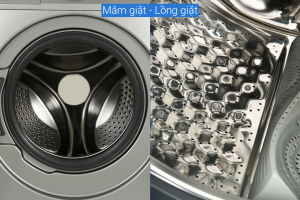 May Giat Say Toshiba Inverter 10.5 Kg TWD BM115GF4V(SK)