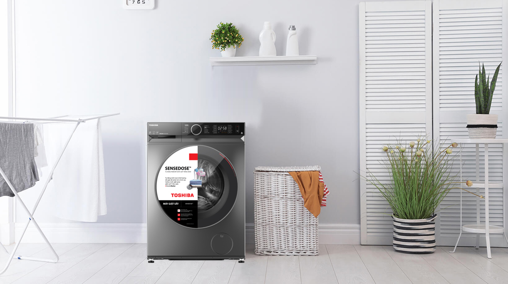 Máy giặt sấy Toshiba Inverter 10.5 kg TWD-BM115GF4V(SK) Máy giặt sấy Toshiba Inverter 10.5 kg TWD-BM115GF4V(SK)