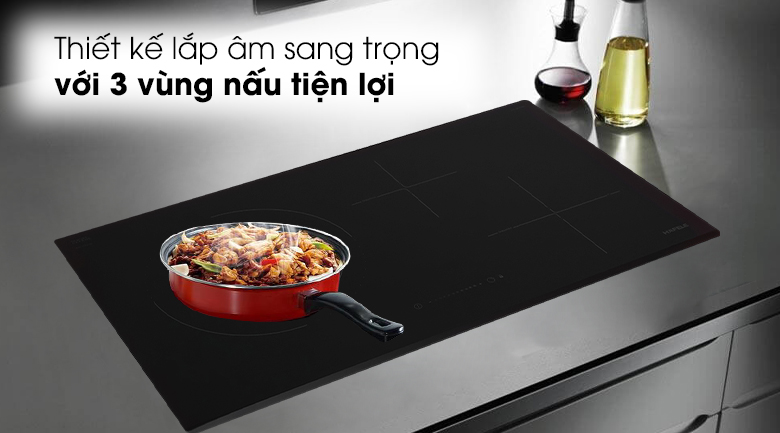 Bếp từ hồng ngoại 3 vùng nấu Hafele HC-M773D (536.61.705) Bếp từ hồng ngoại 3 vùng nấu Hafele HC-M773D (536.61.705)