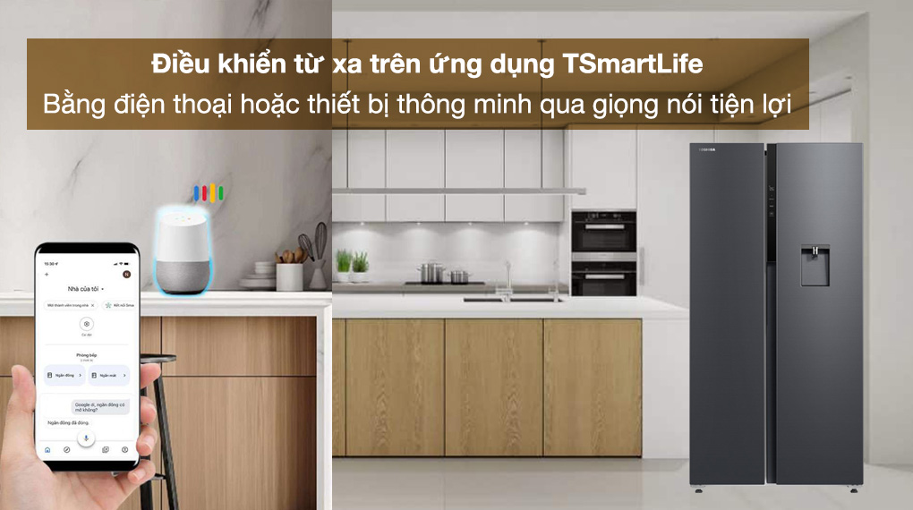 Tủ lạnh Toshiba Inverter 596 lít GR-RS775WI-PMV(06)-MG Tủ lạnh Toshiba Inverter 596 lít GR-RS775WI-PMV(06)-MG