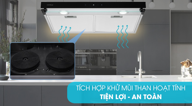 Máy hút mùi âm tủ Hafele HC-BI70B (538.86.095) Máy hút mùi âm tủ Hafele HC-BI70B (538.86.095)