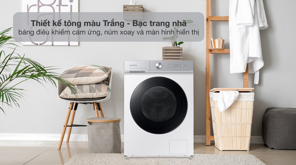 Máy giặt sấy Samsung Inverter 12 kg WD12BB944DGHSV Máy giặt sấy Samsung Inverter 12 kg WD12BB944DGHSV