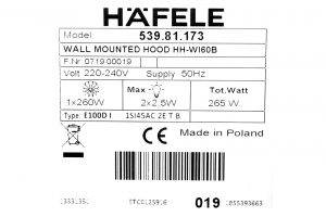 May Hut Mui Ap Tuong Hafele Hh Wi60b 53981.173)