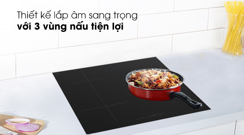 Bếp từ 3 vùng nấu lắp âm Hafele HC-I603D (536.61.631) Bếp từ 3 vùng nấu lắp âm Hafele HC-I603D (536.61.631)