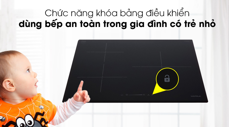 Bếp từ 3 vùng nấu lắp âm Hafele HC-I603D (536.61.631) Bếp từ 3 vùng nấu lắp âm Hafele HC-I603D (536.61.631)