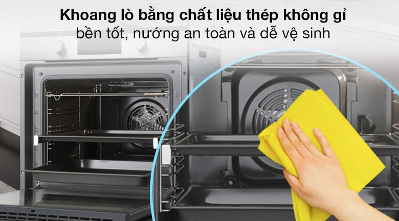 Lò nướng lắp âm Hafele HO-KT60J (535.62.511) 65 lít Lò nướng lắp âm Hafele HO-KT60J (535.62.511) 65 lít