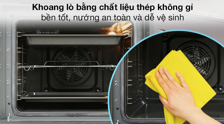 Lò nướng âm Hafele HO-K60B (534.05.581) 65 lít Lò nướng âm Hafele HO-K60B (534.05.581) 65 lít